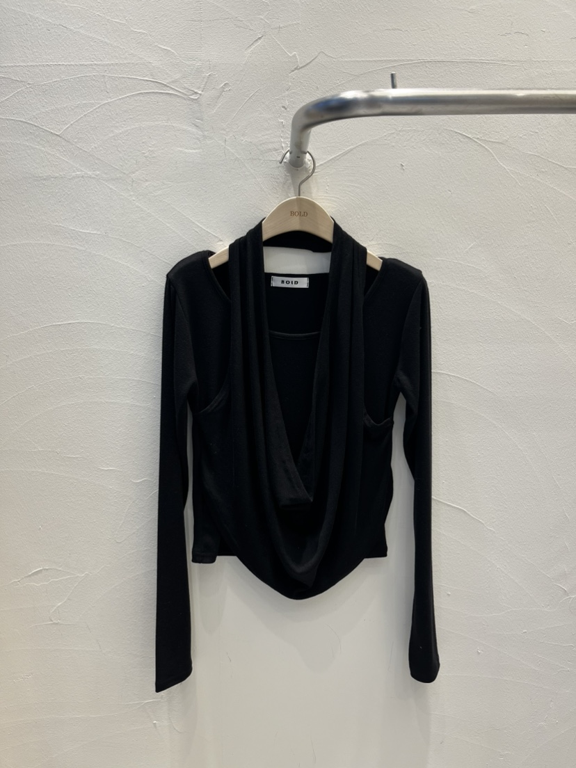 BOLD東大門㊣直郵女裝新款時尚職業25秋冬真品休閑人氣長袖T恤BOLD長袖T恤圖色4