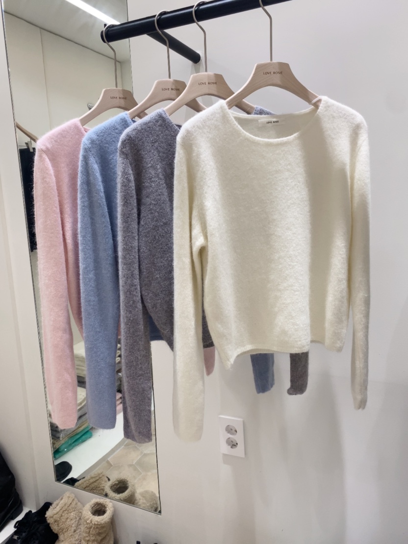 LOVE ROSIE韓國代購㊣女士新品人氣職業推薦時尚休閑針織衫LOVE ROSIE針織衫