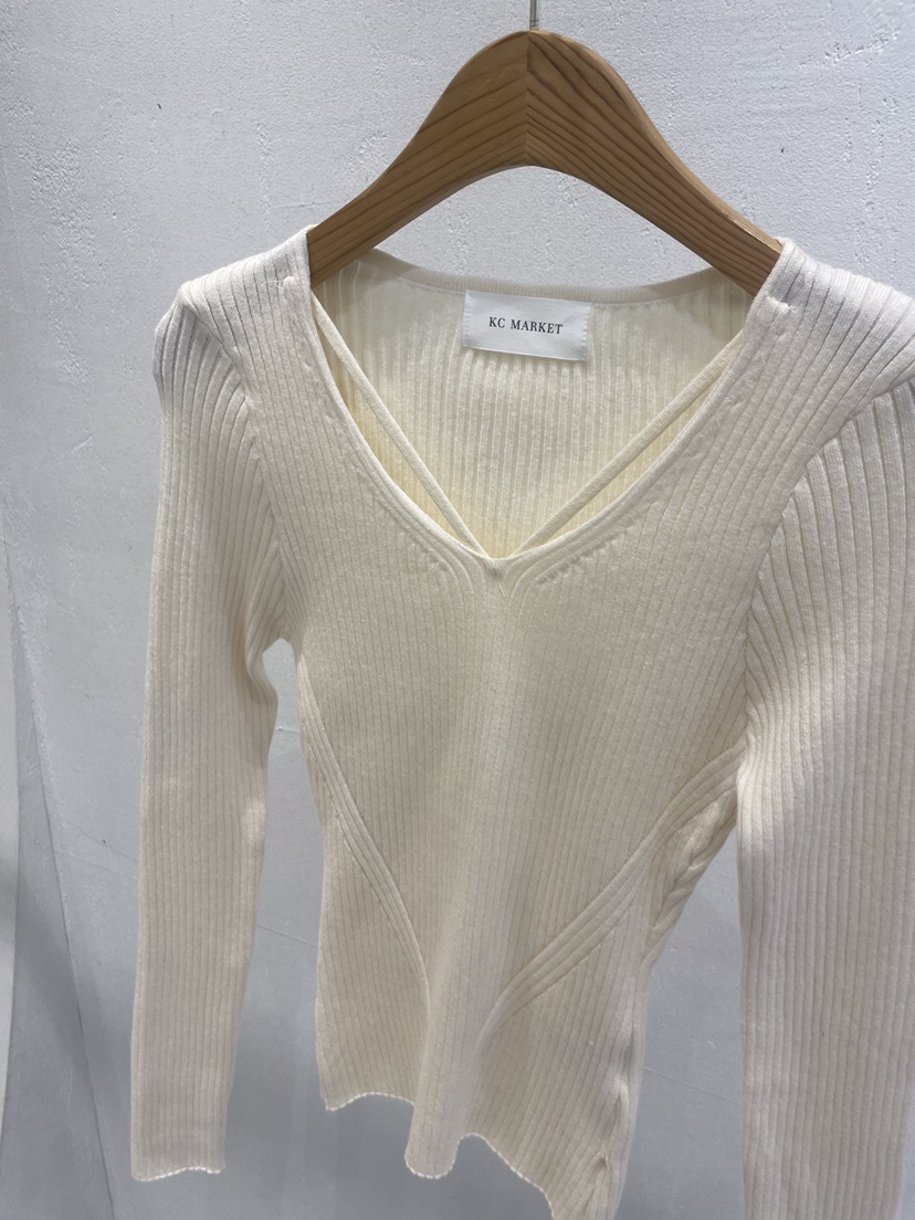 KC MARKET東大門㊣實拍女裝新款人氣時尚熱賣真品休閑針織衫KC MARKET針織衫