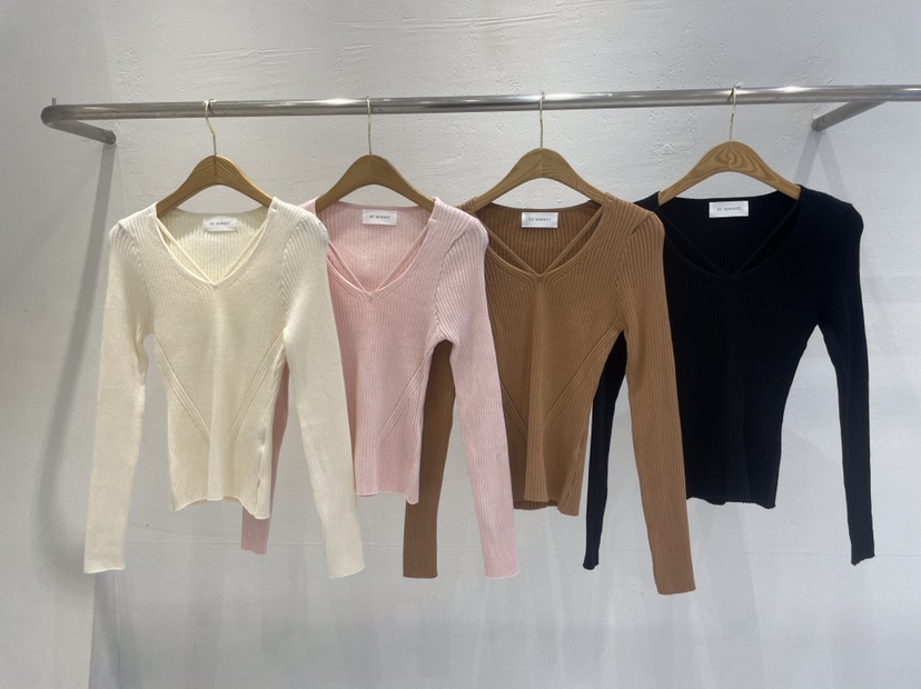 KC MARKET東大門㊣實拍女裝新款人氣時尚熱賣真品休閑針織衫KC MARKET針織衫