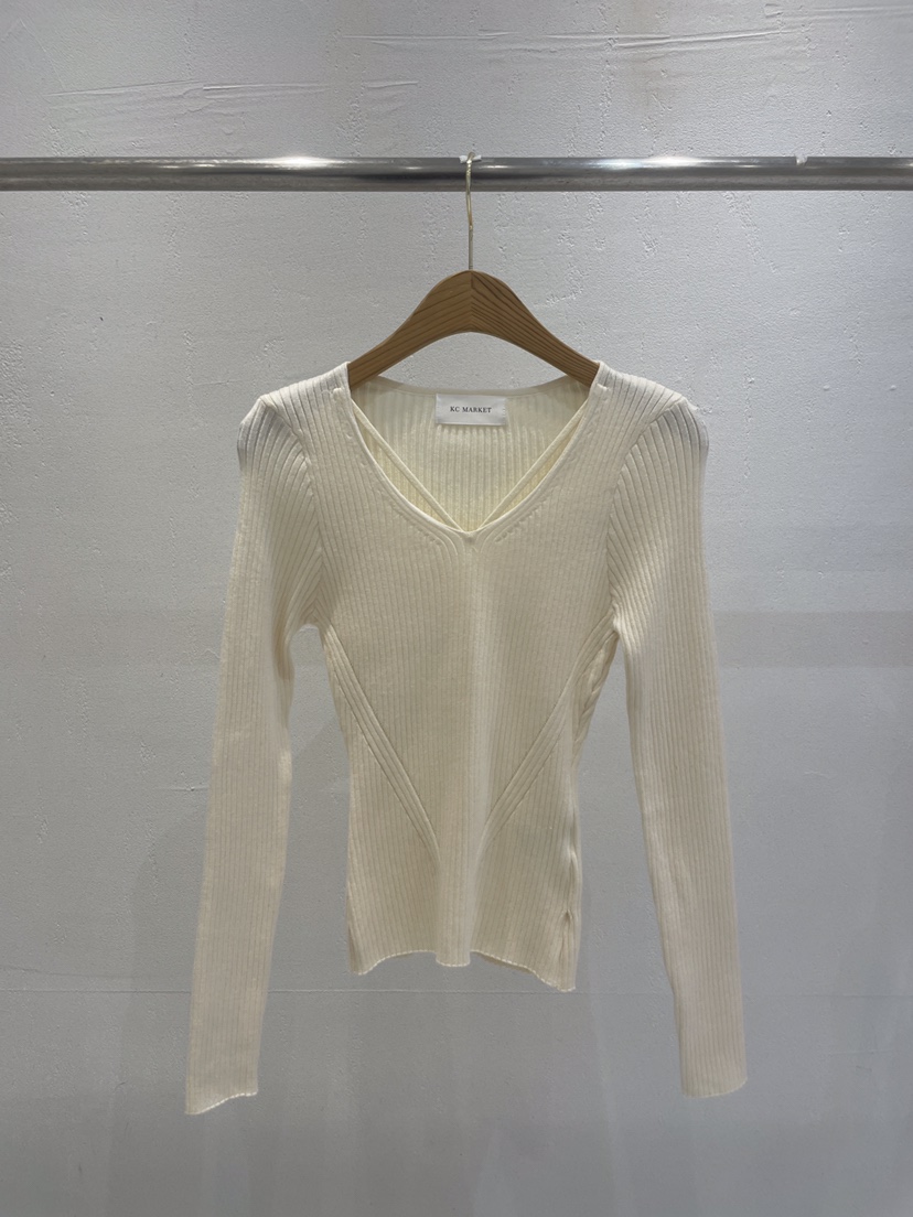 KC MARKET東大門㊣實拍女裝新款人氣時尚熱賣真品休閑針織衫KC MARKET針織衫圖色2