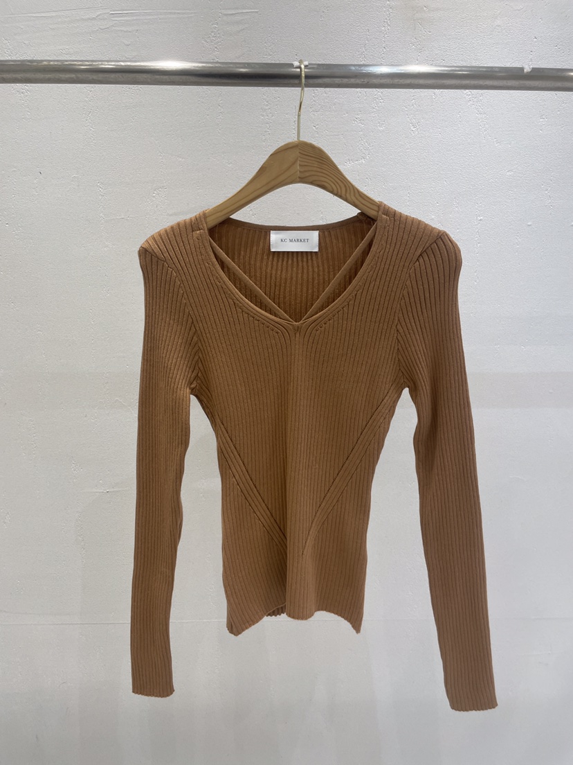 KC MARKET東大門㊣實拍女裝新款人氣時尚熱賣真品休閑針織衫KC MARKET針織衫圖色3