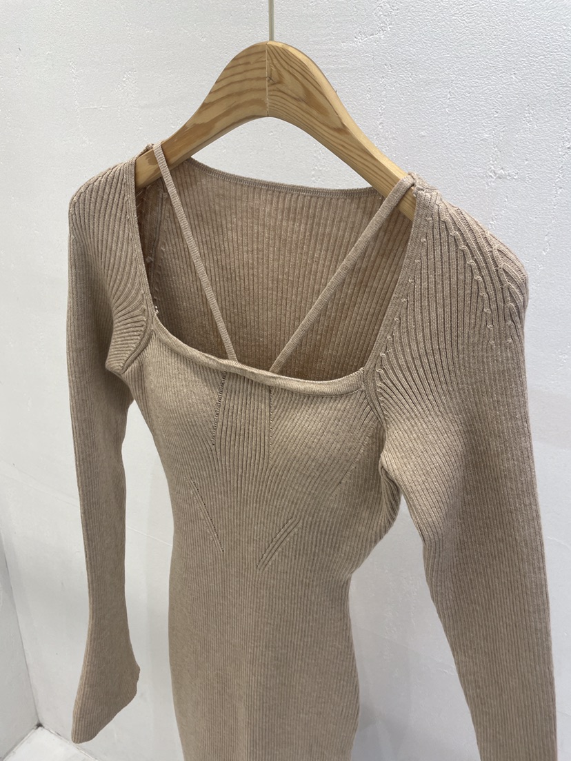 KC MARKET東大門㊣實拍女士新款真品熱賣休閑連衣裙粗花呢KC MARKET連衣裙