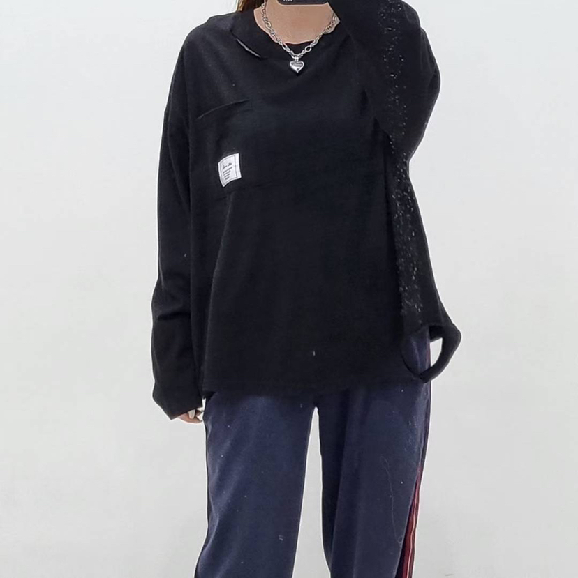 ZACCU韓國直郵㊣女士新品真品職業時尚人氣休閑25秋冬長袖T恤ZACCU長袖T恤