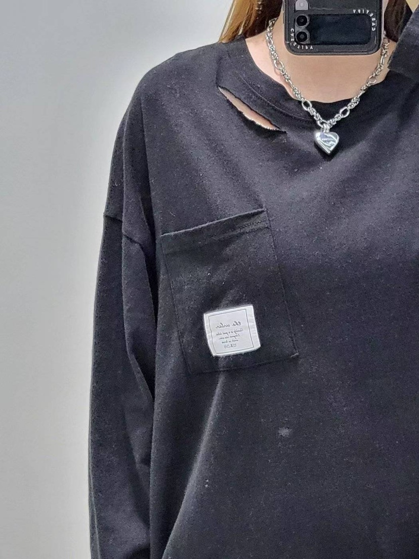 ZACCU韓國直郵㊣女士新品真品職業時尚人氣休閑25秋冬長袖T恤ZACCU長袖T恤