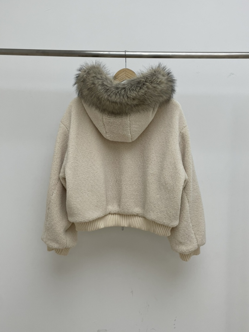 MILLIMETER東大門㊣實拍女士新品職業時尚推薦25秋冬夾克貂皮MILLIMETER/MGML夾克