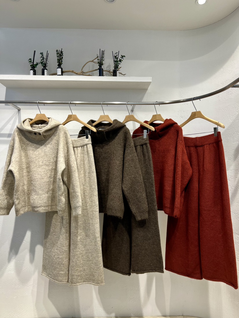 OLA韓國直郵㊣女裝新品推薦真品人氣休閑25秋冬時尚套裝連帽mellor/OLA套裝