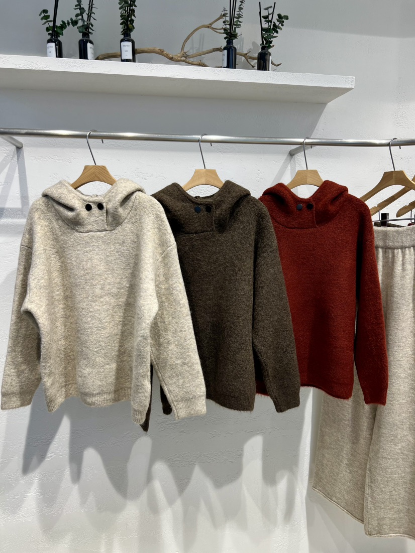 OLA韓國直郵㊣女裝新品推薦真品人氣休閑25秋冬時尚套裝連帽mellor/OLA套裝