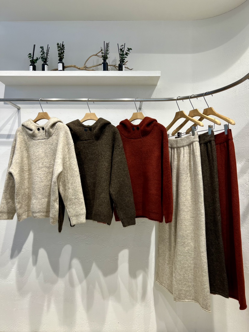 OLA韓國直郵㊣女裝新品推薦真品人氣休閑25秋冬時尚套裝連帽mellor/OLA套裝