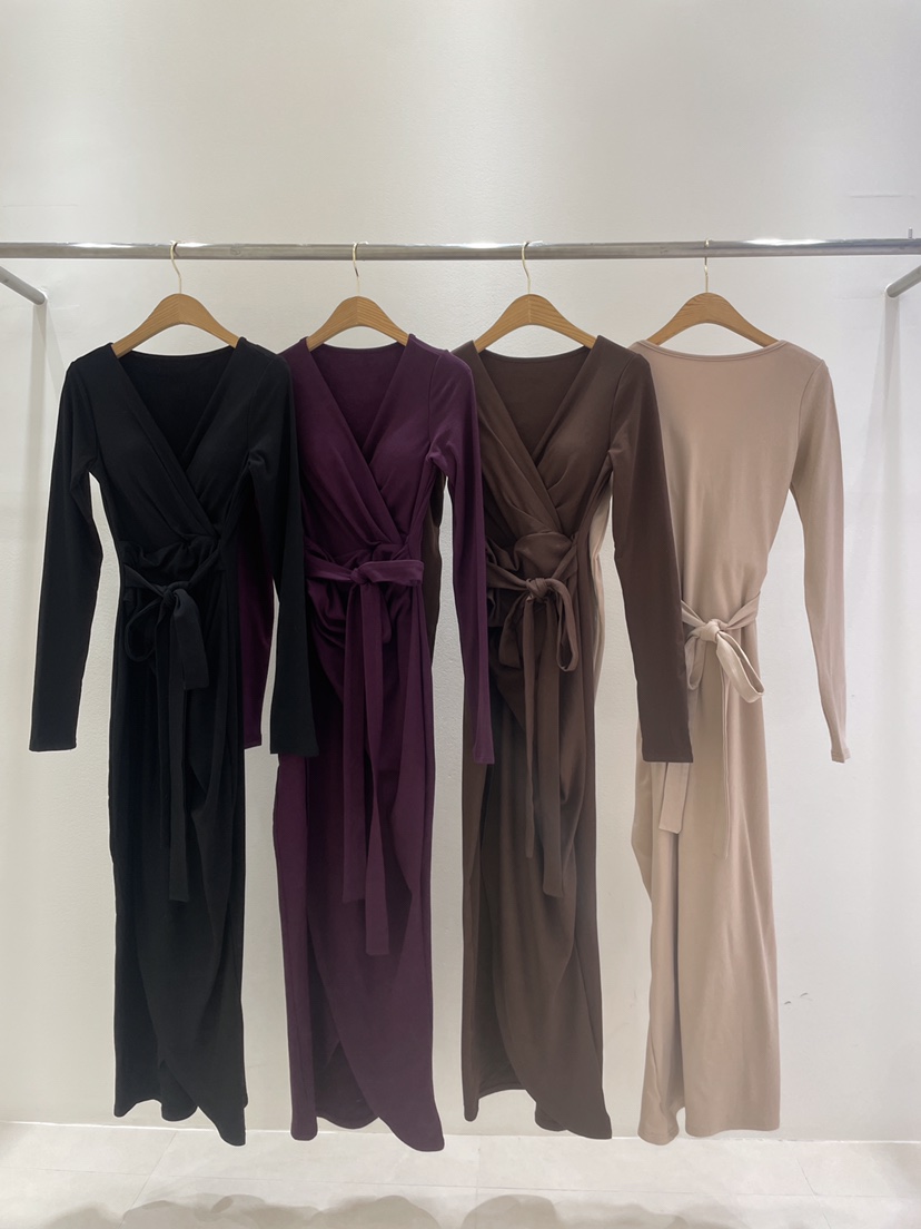 KC MARKET東大門㊣直郵女士新款推薦真品25秋冬職業連衣裙KC MARKET連衣裙