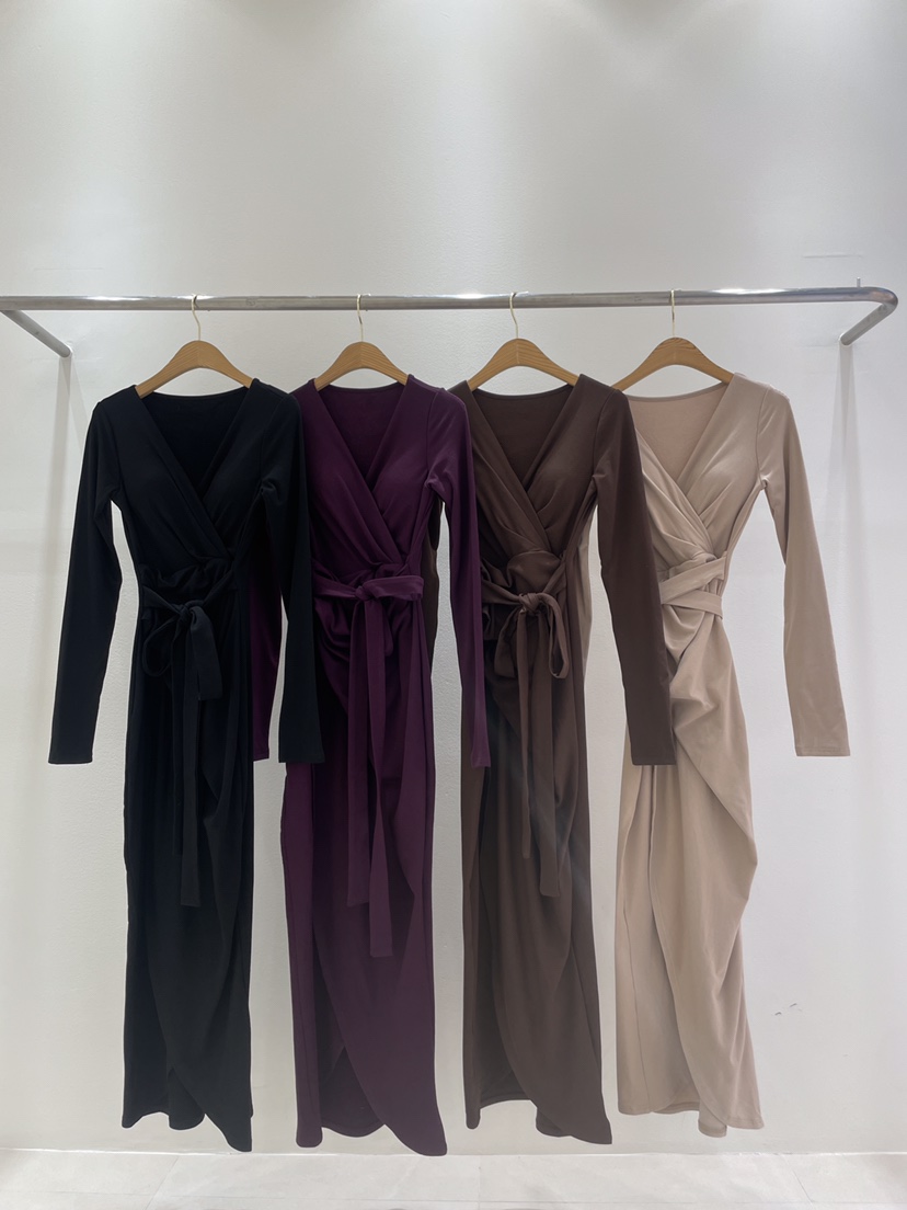 KC MARKET東大門㊣直郵女士新款推薦真品25秋冬職業連衣裙KC MARKET連衣裙