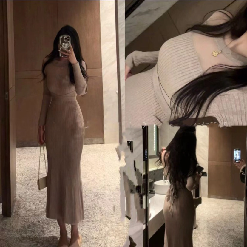 KC MARKET東大門㊣直郵女士新品休閑真品熱賣25秋冬連衣裙KC MARKET連衣裙