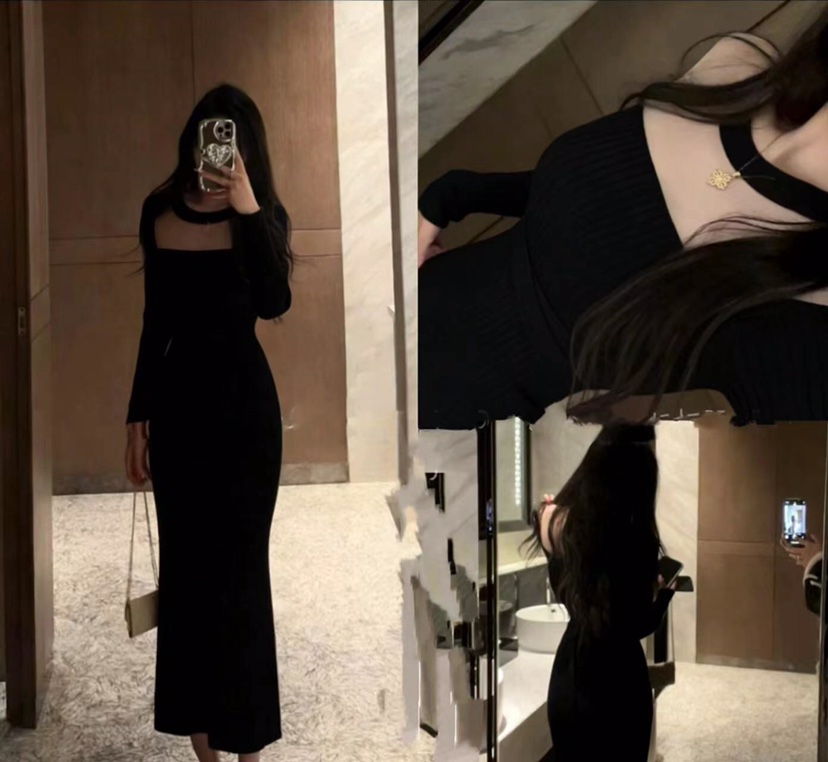 KC MARKET東大門㊣直郵女士新品休閑真品熱賣25秋冬連衣裙KC MARKET連衣裙