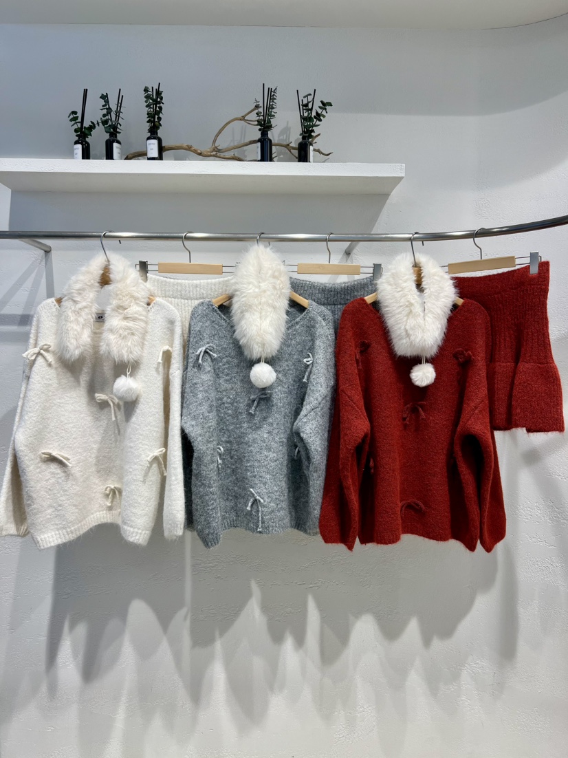 OLA東大門㊣實拍女士新款人氣休閑職業推薦熱賣25秋冬套裝含圍巾mellor/OLA套裝