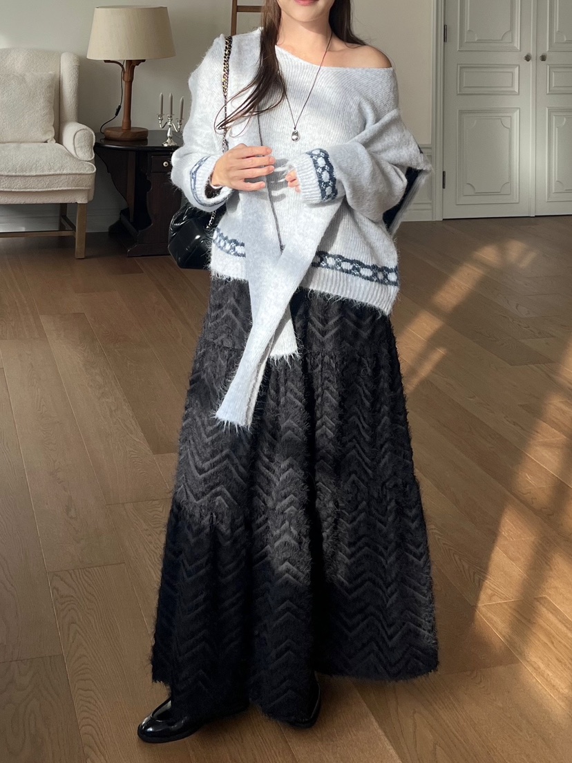 BOLD東大門㊣直郵女士新款推薦職業25秋冬休閑熱賣時尚長裙BOLD長裙