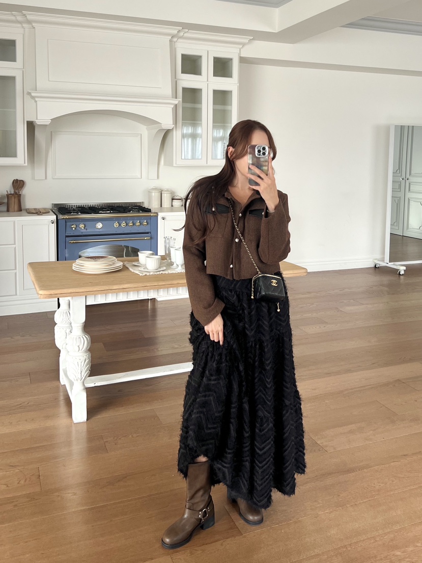 BOLD東大門㊣直郵女士新款推薦職業25秋冬休閑熱賣時尚長裙BOLD長裙