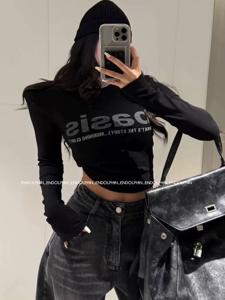 ENDOLPHIN東大門㊣實拍女裝新品時尚熱賣職業25秋冬長袖T恤ENDOLPHIN長袖T恤圖色2