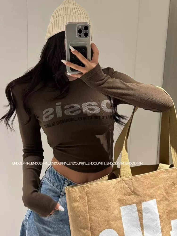 ENDOLPHIN東大門㊣實拍女裝新品時尚熱賣職業25秋冬長袖T恤ENDOLPHIN長袖T恤圖色3
