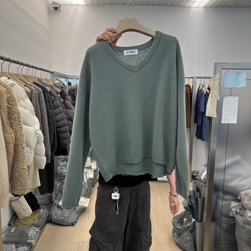 LTMS東大門㊣直郵女裝新品真品25秋冬人氣時尚休閑推薦針織衫LTMS針織衫圖色1