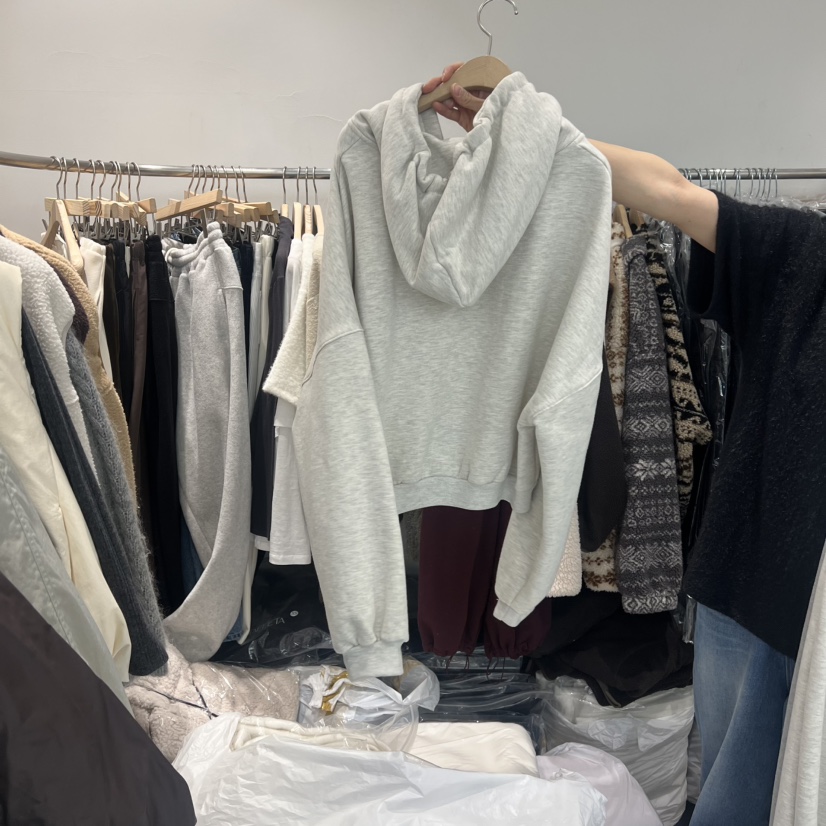 TAFFETA東大門㊣直郵女裝新品休閑推薦熱賣衛衣連帽衫加絨拉鏈TAFFETA衛衣