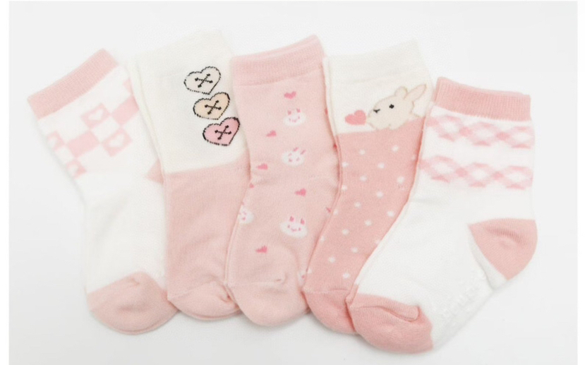 CACTUS-Q韓國代購㊣女裝新款人氣25秋冬職業休閑真品時尚襪子CACTUS十雙起/可混搭襪子圖色1