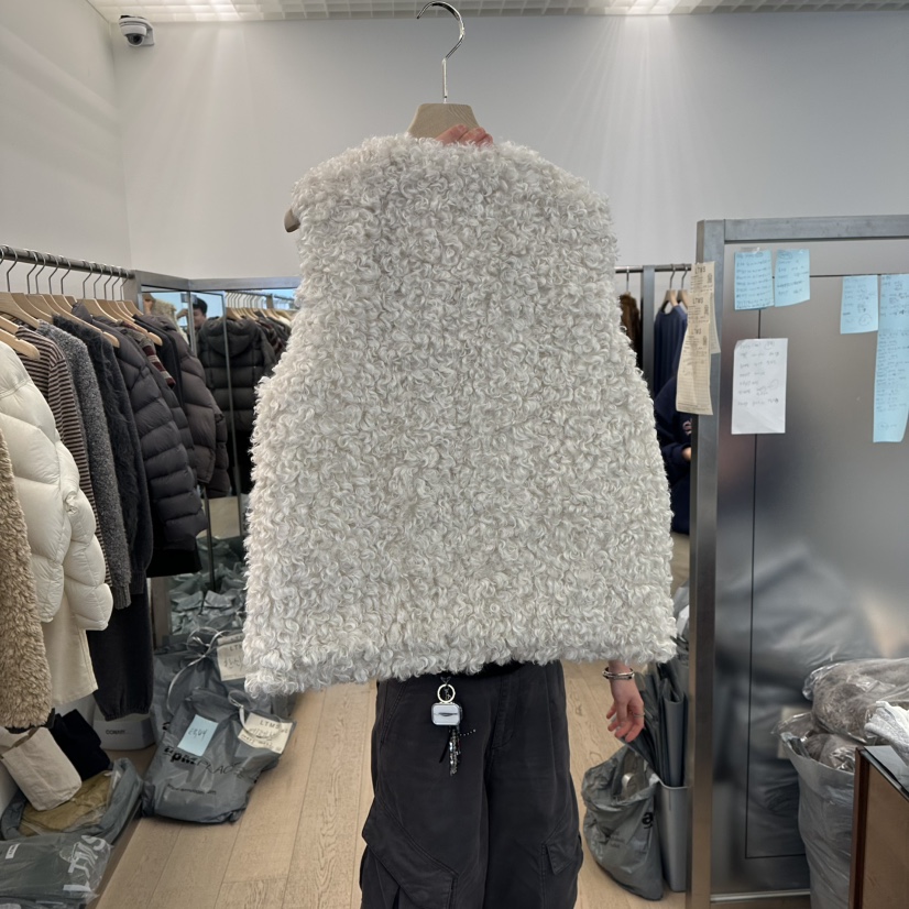 LTMS東大門㊣代購女裝新品人氣真品25秋冬休閑推薦馬甲抓絨LTMS馬甲