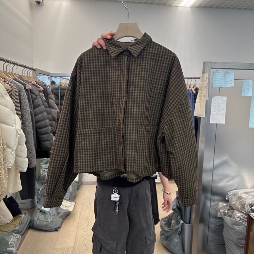 LTMS東大門㊣代購女裝新款推薦熱賣25秋冬襯衫蕾絲衫斜紋布棉LTMS襯衫/蕾絲衫圖色2