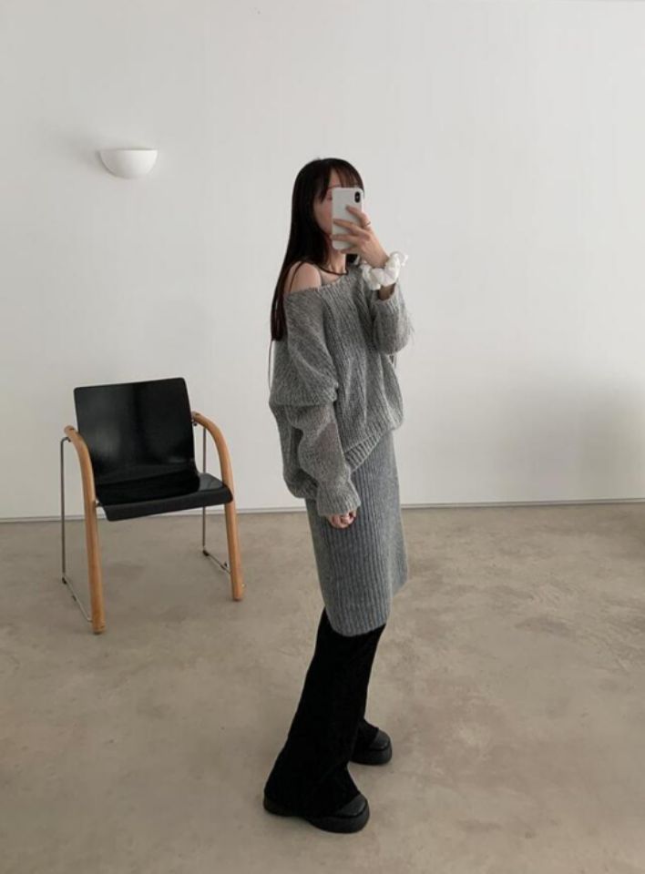 LIVE FOREVER東大門㊣實拍女裝新品推薦人氣25秋冬休閑連衣裙LIVE FOR_EVER連衣裙