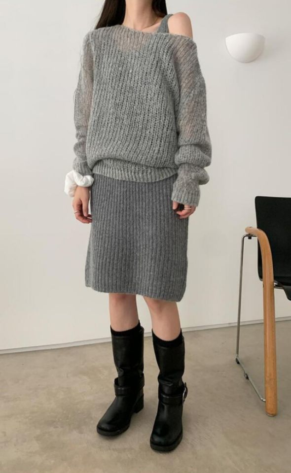 LIVE FOREVER東大門㊣實拍女裝新品推薦人氣25秋冬休閑連衣裙LIVE FOR_EVER連衣裙