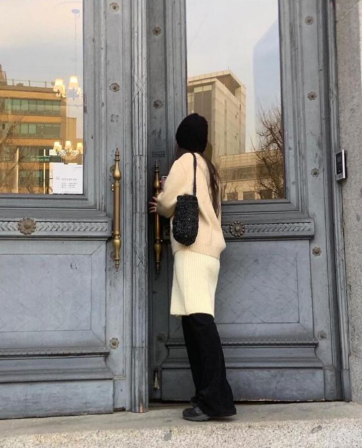 LIVE FOREVER東大門㊣實拍女裝新品推薦人氣25秋冬休閑連衣裙LIVE FOR_EVER連衣裙