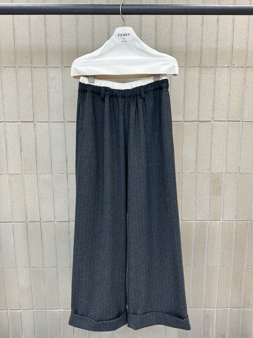 FOSET韓國直郵㊣女士新品休閑時尚熱賣人氣推薦職業休閑褲打折FOSET休閑褲圖色1