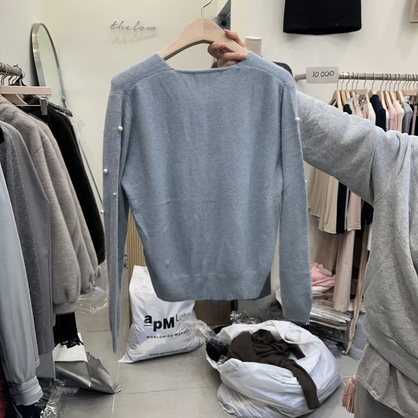 THE LOW韓國直郵㊣女裝新款25秋冬熱賣推薦時尚真品針織衫THE LOW針織衫