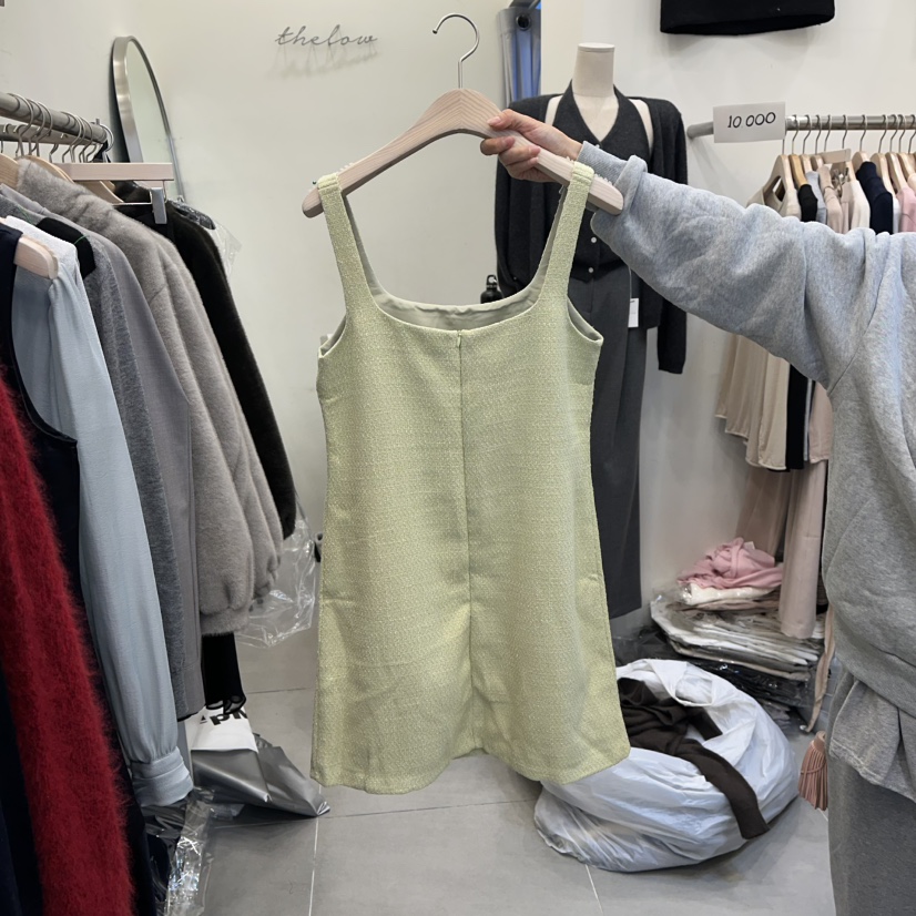 THE LOW韓國代購㊣女士新品真品休閑推薦熱賣職業人氣連衣裙THE LOW連衣裙