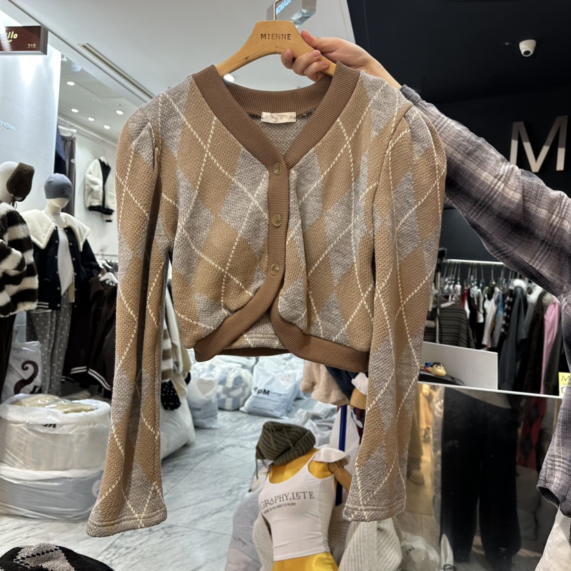 MIENNE東大門㊣代購女裝新品人氣25秋冬職業休閑時尚套裝開衫MIENNE套裝圖色2