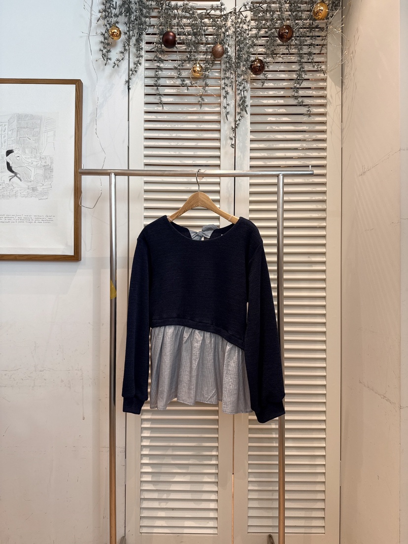 FAVE-L東大門㊣實拍女士新款職業休閑時尚25秋冬襯衫蕾絲衫FAVE-L襯衫/蕾絲衫圖色2