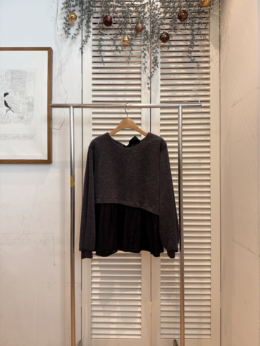 FAVE-L東大門㊣實拍女士新款職業休閑時尚25秋冬襯衫蕾絲衫FAVE-L襯衫/蕾絲衫圖色3