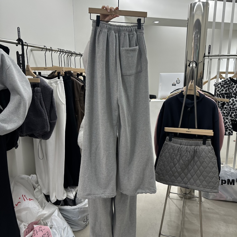 VENEFIT東大門㊣實拍女裝新款時尚真品人氣熱賣25秋冬休閑褲加絨VENEFIT/JENNIE休閑褲