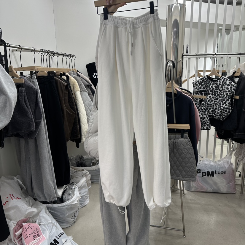 VENEFIT東大門㊣實拍女裝新款時尚真品人氣熱賣25秋冬休閑褲加絨VENEFIT/JENNIE休閑褲圖色1