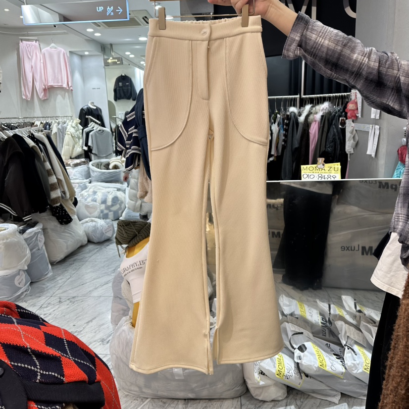 MIENNE東大門㊣直郵女裝新品時尚真品熱賣25秋冬人氣休閑褲MIENNE休閑褲圖色1