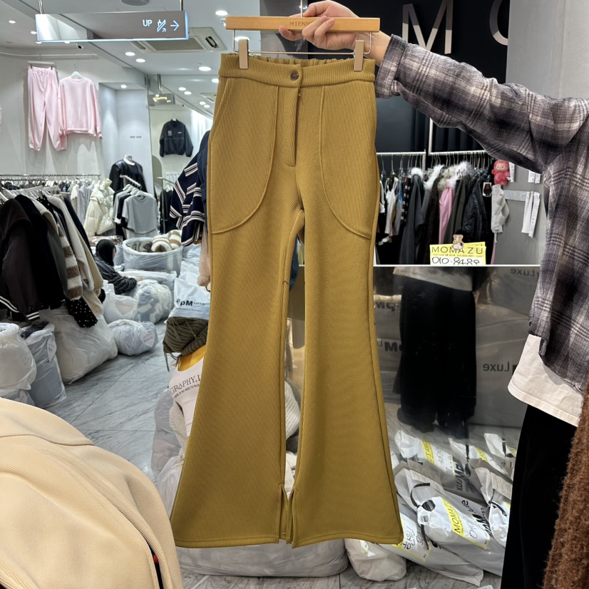 MIENNE東大門㊣直郵女裝新品時尚真品熱賣25秋冬人氣休閑褲MIENNE休閑褲圖色2