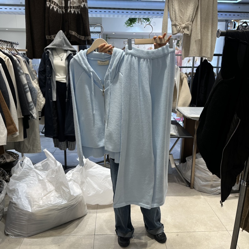 DREAM GIRIS/HOT PLACE韓國直郵㊣女士新款真品套裝雙層DREAM GIRIS/HOT PLACE套裝圖色3