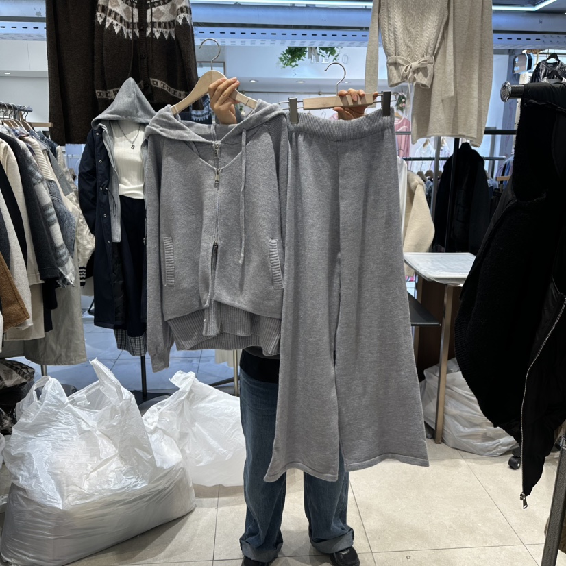 DREAM GIRIS/HOT PLACE韓國直郵㊣女士新款真品套裝雙層DREAM GIRIS/HOT PLACE套裝圖色4