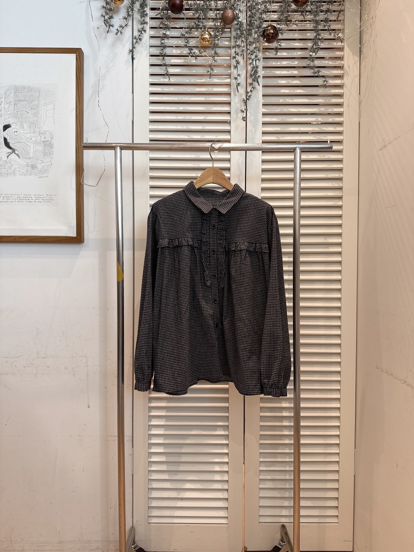 FAVE-L東大門㊣直郵女士新品真品休閑時尚熱賣人氣襯衫蕾絲衫FAVE-L襯衫/蕾絲衫圖色3