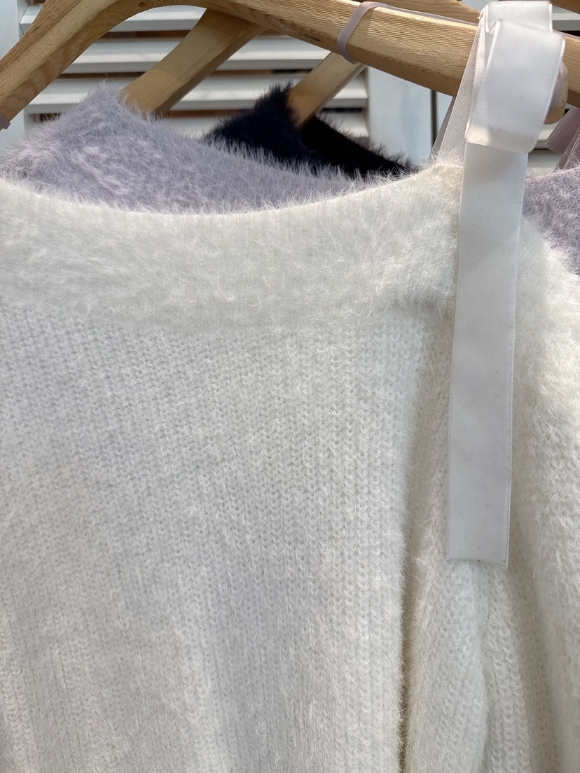 FAVE-L東大門㊣直郵女士新品熱賣人氣休閑針織衫安哥拉拉絲FAVE-L針織衫