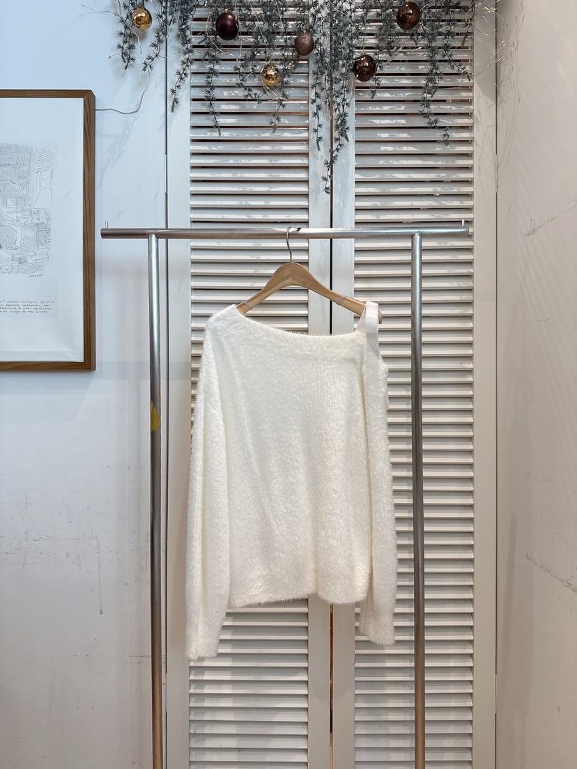 FAVE-L東大門㊣直郵女士新品熱賣人氣休閑針織衫安哥拉拉絲FAVE-L針織衫圖色1