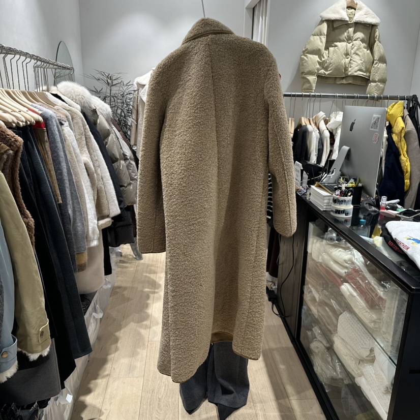 DDAY韓國代購㊣女裝新品休閑熱賣人氣真品職業時尚中長款大衣DDAY中長款大衣