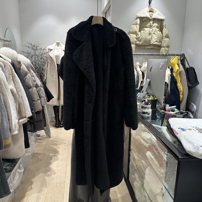 DDAY韓國代購㊣女裝新品休閑熱賣人氣真品職業時尚中長款大衣DDAY中長款大衣圖色2