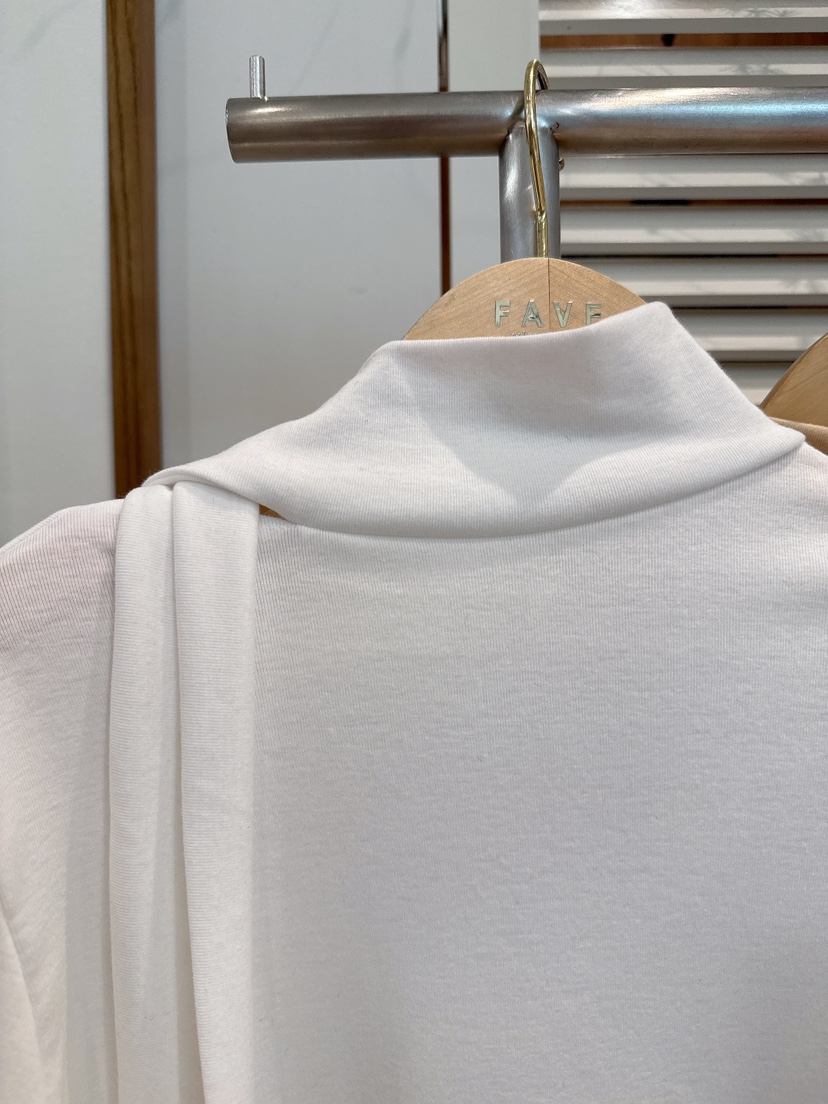 FAVE-L東大門㊣代購女士新款推薦職業真品熱賣長袖T恤圍巾FAVE-L長袖T恤