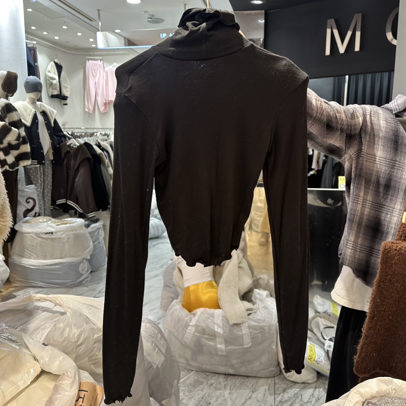 MIENNE韓國代購㊣女士新品時尚25秋冬熱賣推薦真品職業長袖T恤MIENNE長袖T恤