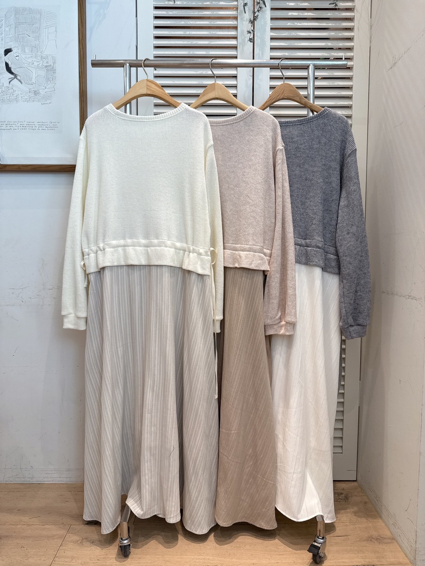 FAVE-L東大門㊣實拍女裝新品休閑25秋冬真品時尚熱賣連衣裙FAVE-L連衣裙